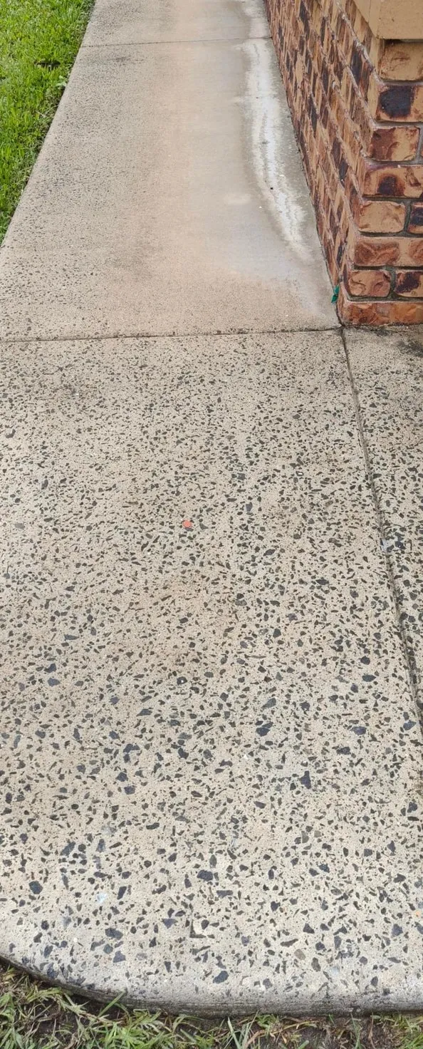 Concrete path — after